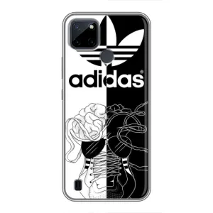 Чохол с стилі "Адідас" для Реалмі С12 (Adidas шнурки)