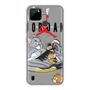 Силіконовый Чохол Nike Air Jordan на Реалмі С12 (Air Jordan)