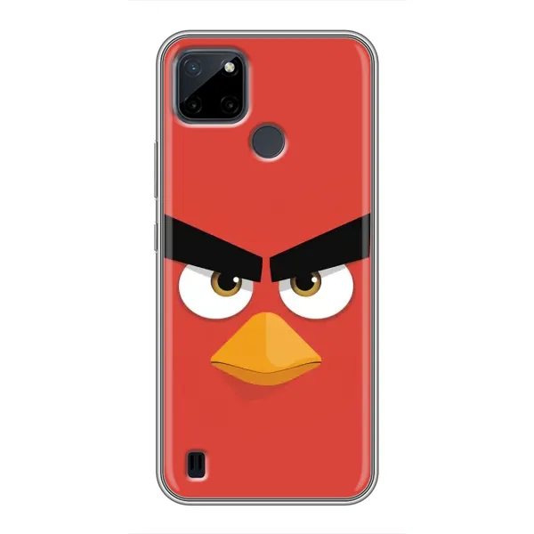 Чехол с рисунком «Angry Birds» для Realme C12 Чехол с рисунком «Angry Birds» для Realme C12