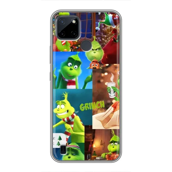 Чехол с рисунком «Арт Гринч» для Realme C12 Чехол с рисунком «Арт Гринч» для Realme C12