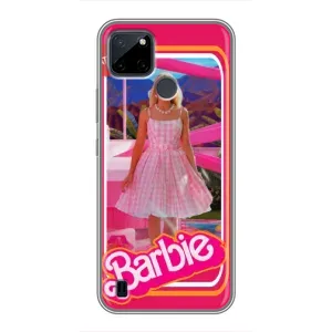 Силіконовый Чохол Барбі фільм на Realme C12 (Барбі Марго)