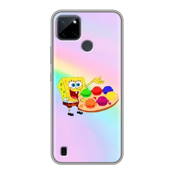 Чехол с рисунком «Бургеры» для Realme C12 Чехол с рисунком «Бургеры» для Realme C12