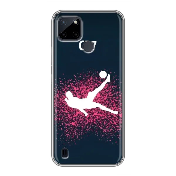 Чехол с рисунком «CR7 Удар» для Realme C12