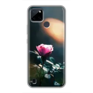 Чохли з принтом Троянд для Realme C12 (Квітка нічна)