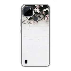 Чохли з тематикою "КВІТИ" на Realme C12 (Квіти на стіні)