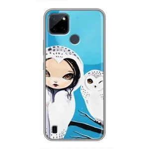 Чохли з принтом СОВИ для Realme C12 (Дівчинка Сова)