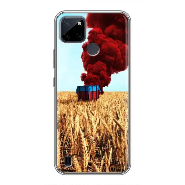 Чехол с рисунком «Дроп» для Realme C12 Чехол с рисунком «Дроп» для Realme C12