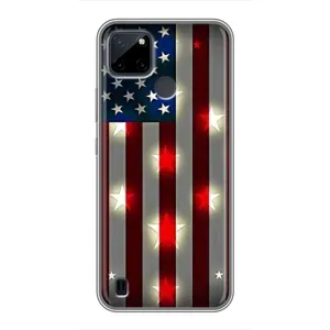 Чехол Флаг USA для Realme C12 (Флаг США 2)
