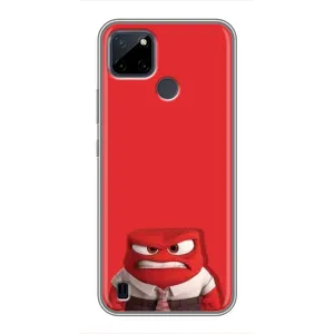 Чохол Головоломка для Realme C12 - (AlphaPrint) (Гнів)