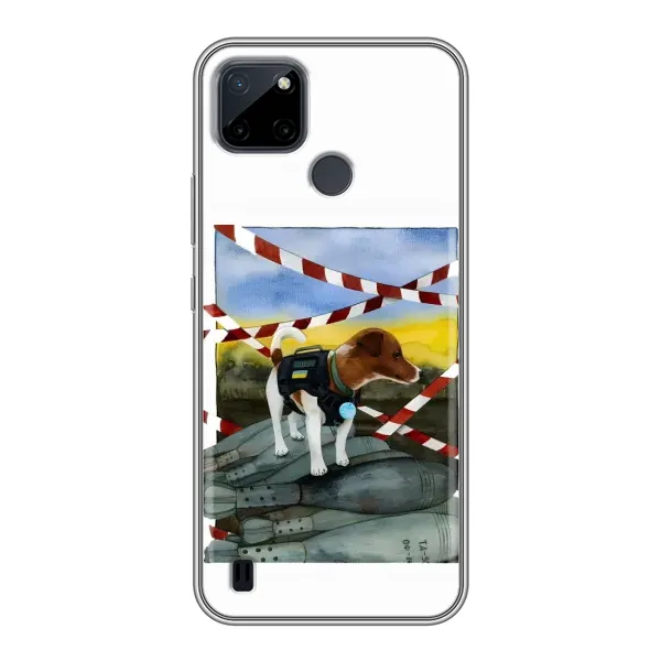 Чехол с рисунком «Храбрый Патрон» для Realme C12 Чехол с рисунком «Храбрый Патрон» для Realme C12