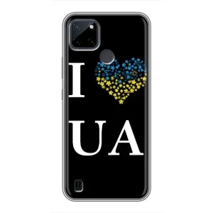 Силиконовый Чехол на Realme C12 (Я-Украина) (I Love UA)