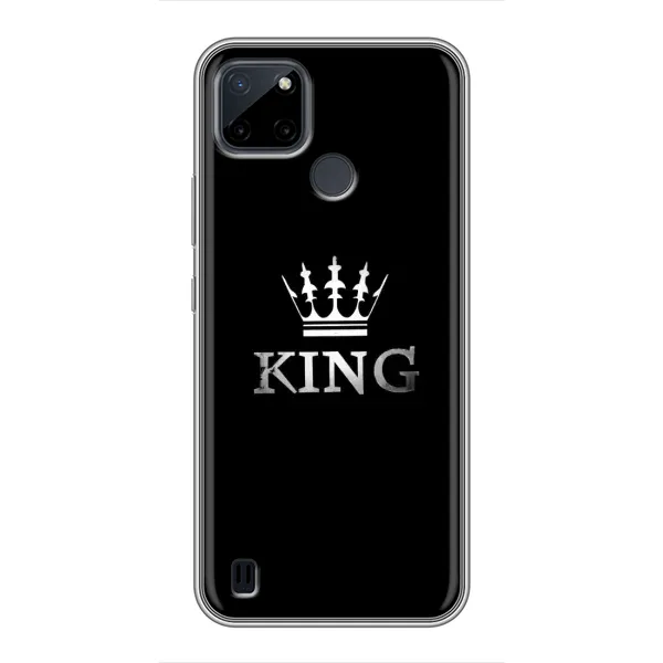 Чехол с рисунком «KING» для Realme C12 Чехол с рисунком «KING» для Realme C12
