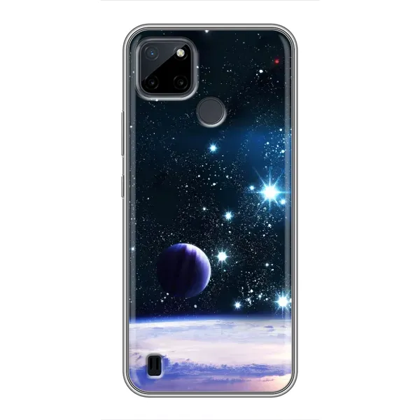 Чехол с рисунком «Космический вид» для Realme C12 Чехол с рисунком «Космический вид» для Realme C12