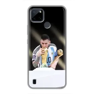 Чохли Лео Мессі Аргентина для Realme C12 (Кубок Світу)