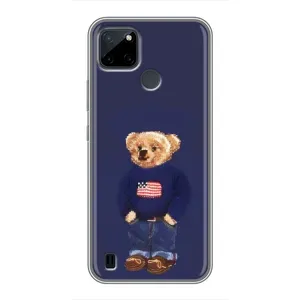 Чохли Мішка Тедді для Реалмі С12 (Мішка USA)