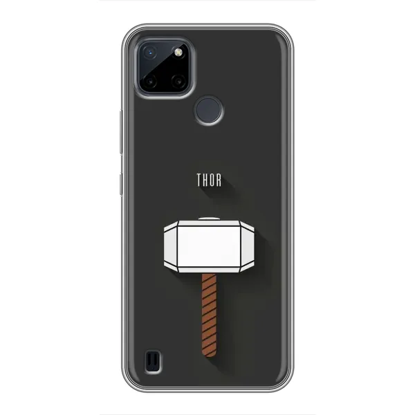 Чехол с рисунком «Молот Тора» для Realme C12