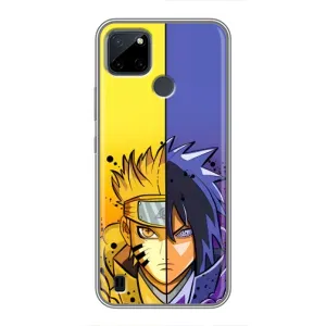 Купить Чохли на телефон з принтом Anime для Realme C12 (Naruto Vs Sasuke)