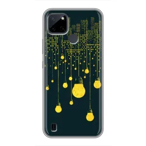 Силиконовые Чехлы Любимому человеку для Realme C12 (Ночной город)