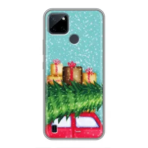 Чохол новорічна ялинка на Realme C12 (Новорічний настрій)