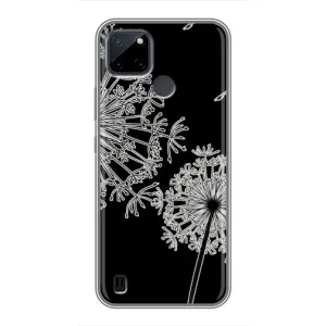 Силіконовий Чохол з кульбабками на Realme C12 (Кульбаба)