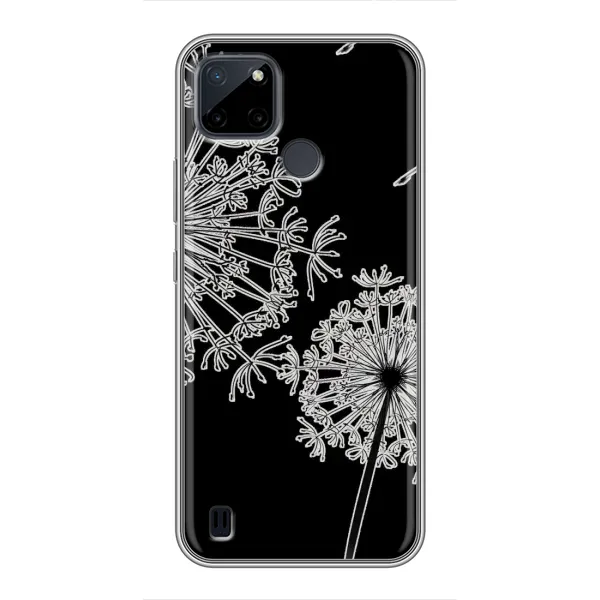 Чехол с рисунком «Одуванчики» для Realme C12 Чехол с рисунком «Одуванчики» для Realme C12
