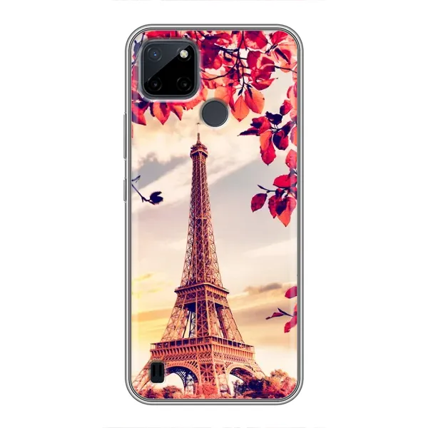 Чехол с рисунком «Paris photo» для Realme C12 Чехол с рисунком «Paris photo» для Realme C12