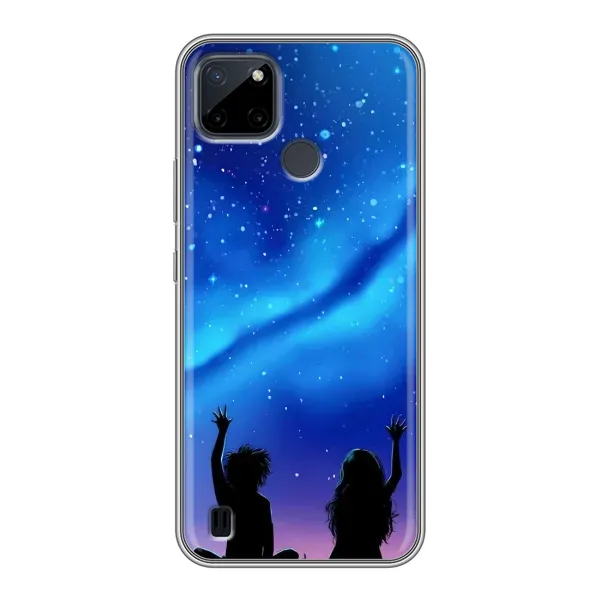 Чехол с рисунком «Парочка» для Realme C12 Чехол с рисунком «Парочка» для Realme C12
