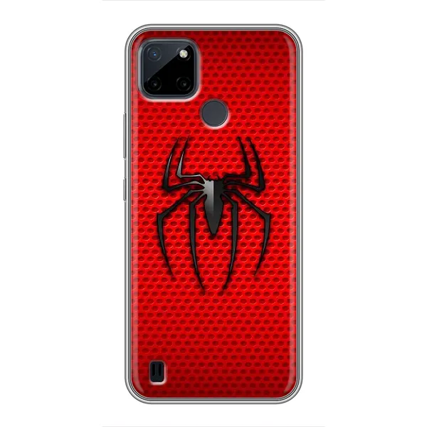 Чехол с рисунком «Паук марвел» для Realme C12 Чехол с рисунком «Паук марвел» для Realme C12