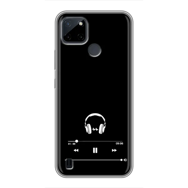 Чехол с рисунком «Плеер» для Realme C12 Чехол с рисунком «Плеер» для Realme C12