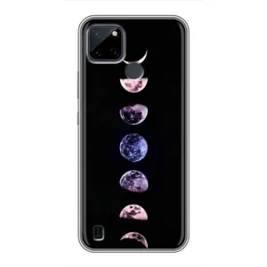 Чехол (ТПУ) с планетами на Realme C12 (Плнеты)