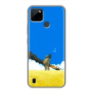 Чехлы на военную тематику для Realme C12 (Попадание)