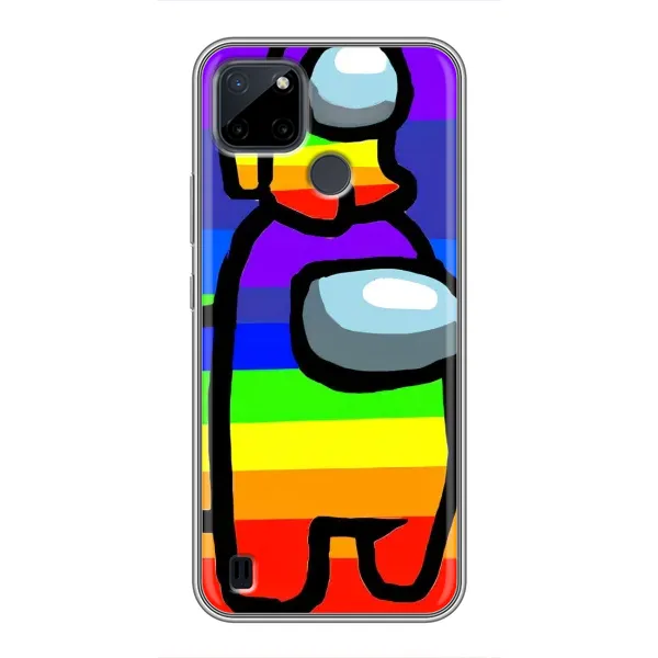Чехол с рисунком «Радужный» для Realme C12 Чехол с рисунком «Радужный» для Realme C12