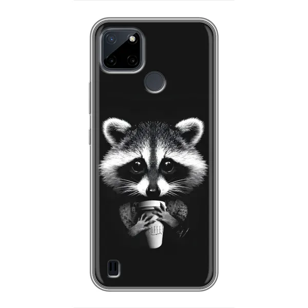 Чехол с рисунком «С кофем» для Realme C12 Чехол с рисунком «С кофем» для Realme C12
