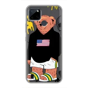 Чохли Мішка Тедді для Реалмі С12 (Teddy USA)