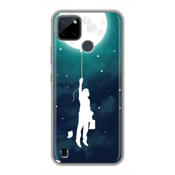 Чехол с рисунком «To The moon» для Realme C12 Чехол с рисунком «To The moon» для Realme C12