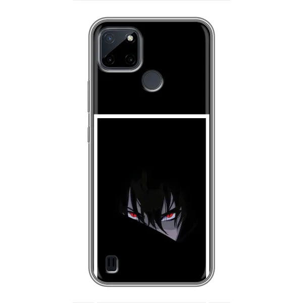Чехол с рисунком «Взгляд Саскэ» для Realme C12 Чехол с рисунком «Взгляд Саскэ» для Realme C12