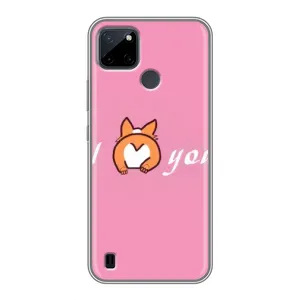 Силиконовые Чехлы Любимому человеку для Realme C12 (Я тебя люблю)