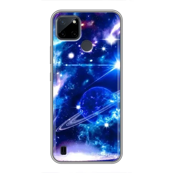 Чехол с рисунком «Яркий космос» для Realme C12 Чехол с рисунком «Яркий космос» для Realme C12