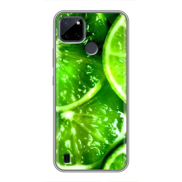 Чехол с рисунком «Яркий ЛАЙМ» для Realme C12 Чехол с рисунком «Яркий ЛАЙМ» для Realme C12