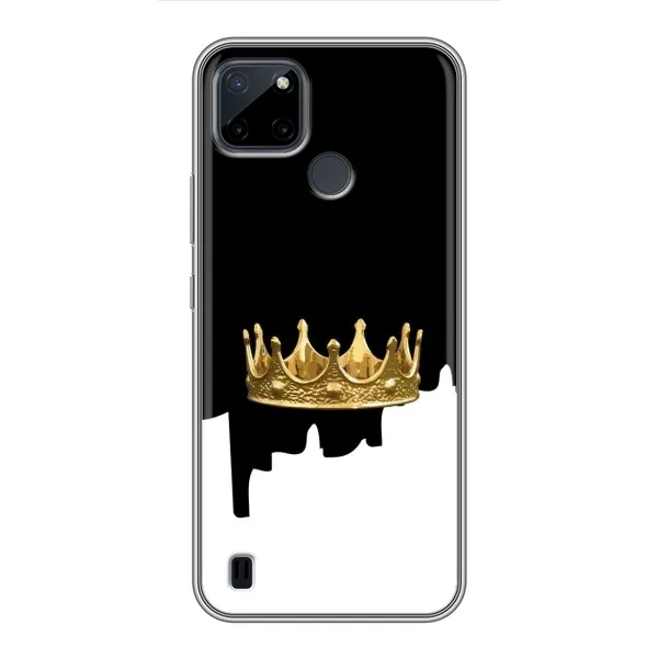 Чехол с рисунком «Золотая корона» для Realme C12 Чехол с рисунком «Золотая корона» для Realme C12