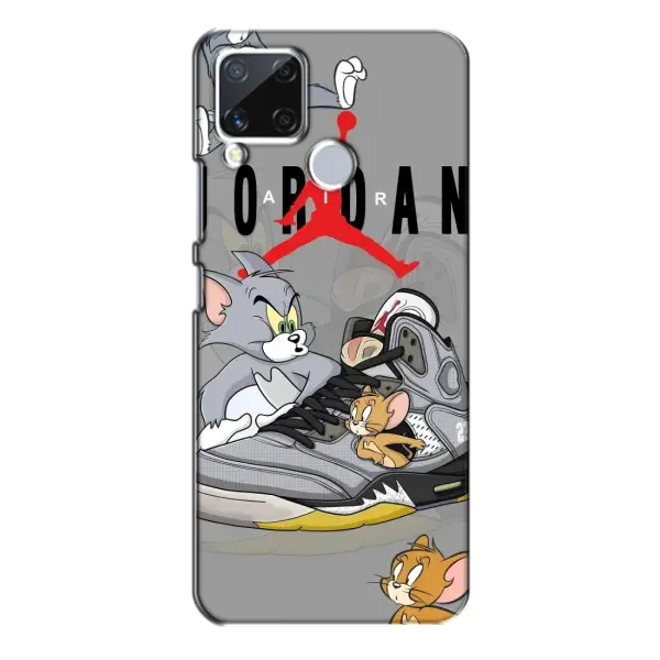 Чехол с рисунком «Air Jordan» для Realme C15