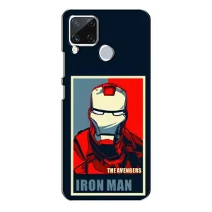 Чехол Супергерой Железный человек на Realme C15 (Art Iron man)