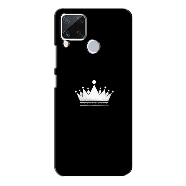 Чехол с рисунком «Белая корона» для Realme C15 Чехол с рисунком «Белая корона» для Realme C15