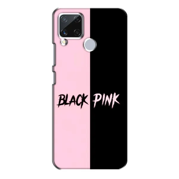 Чехол с рисунком «BLACK PINK» для Realme C15