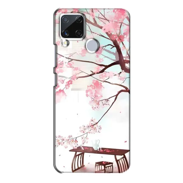 Чехол с рисунком «Чайная церемония» для Realme C15 Чехол с рисунком «Чайная церемония» для Realme C15