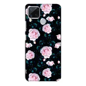 Чехлы с принтом Розочки для Realme C15 (Чайные розы)