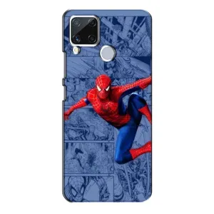 Силиконовый Чехол для Realme C15 (Человек Паук)