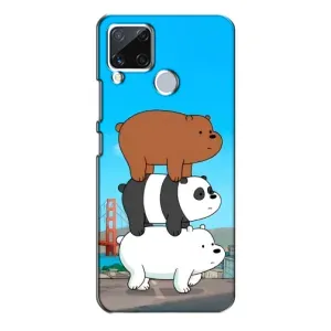 Чехлы с Пандами на Realme C15 (Друзья)