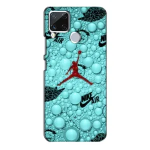 Силіконовый Чохол Nike Air Jordan на Реалмі С15 (Джордан Найк)