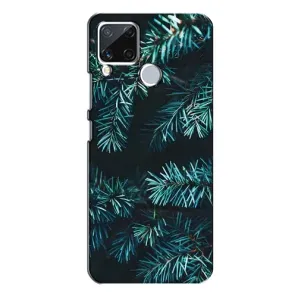 Чехол Новогодняя Елка на Realme C15 (Ель)